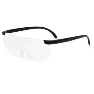 Lupa óculos Aumento 250% Reparos Leitura Oculos Flexível