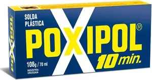 Adesivo Epóxi Poxipol 10min Pastoso 108g 1069 - Poxipol