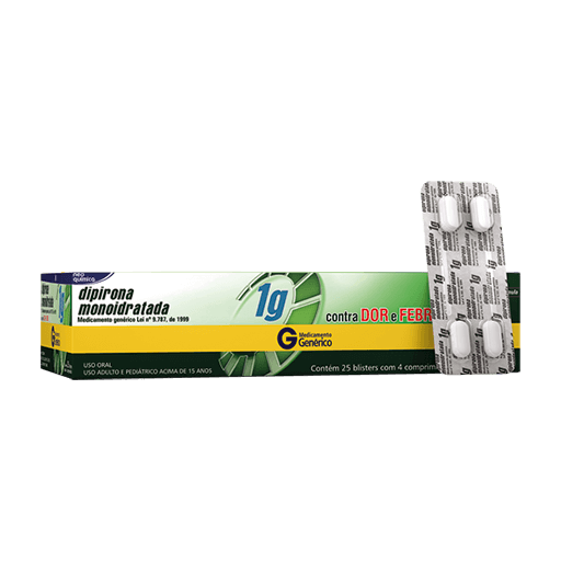 Dipirona 1Mg 4 Cprs - Neo (G)
