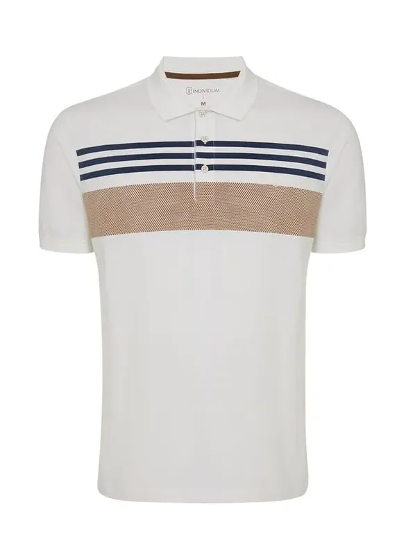 Polo Estampada Listrada Masculina Individual G
