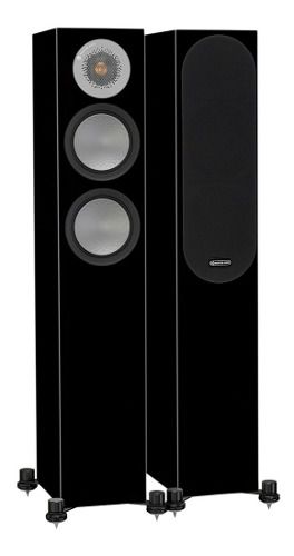 Monitor Audio Silver 200 Par Caixa Acústica Torre 150w High Gloss Black