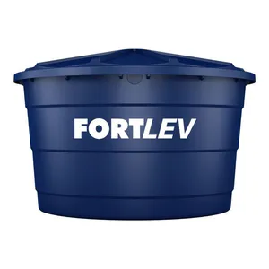 Caixa D'Água Polietileno 3.000L Azul - Fortlev