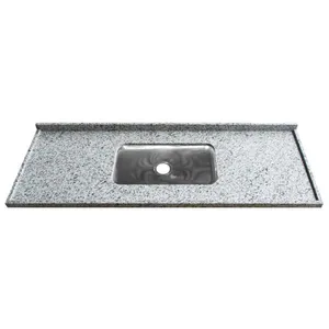 Pia de Granito 1,80m Branco Fortaleza Reto Simples Kasa