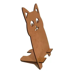 Porta Celular Corte à Laser em MDF Design Moderno e Minimalista Lenobre Porta Celular Corte à Laser em MDF Design Moderno Lenobre