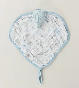 Naninha Soft com Pelúcia 30 x 30cm Balões no Céu
