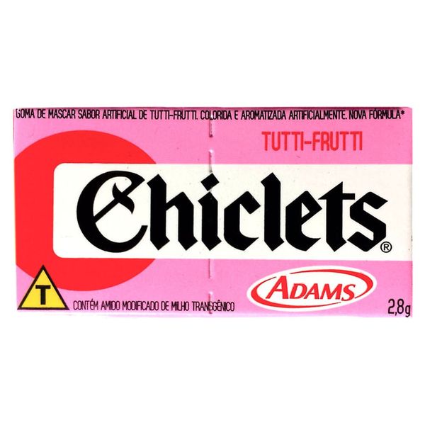 Chiclets Adams Tutti Frutti