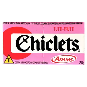Chiclets Adams Tutti Frutti