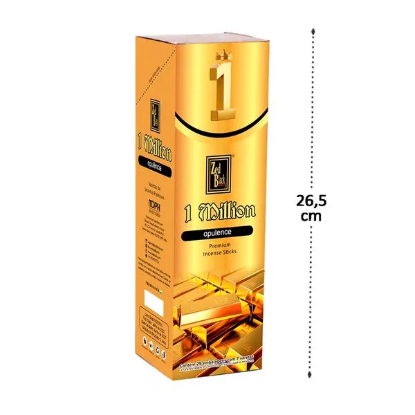 Incensos Zed Black 1 Million 1083 - Kashimir