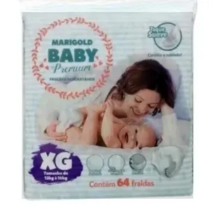 Fralda Marigold Maby Premium Xg 64 Unidades