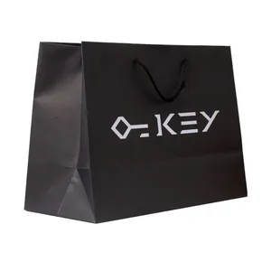 Sacola Key Design Retangular M Preta M
