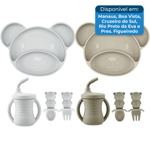 Conjunto de Alimentação PandaEar 8 Peças A-BI