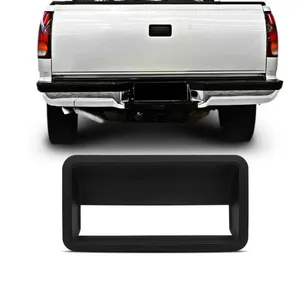 Moldura Maçaneta Tampa Traseira Silverado 97/04 Preto