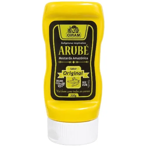 Mostarda Amazônica Arubé Tradicional Oiram 200g