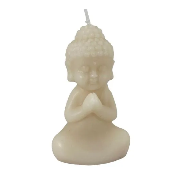 Vela Decorativa Noritex Buda Branco 415-75370