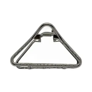 Prendedor de Cabelo The Pro Silver Triangle Prendedor The Pro Silver Triangle