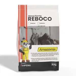 Massa Pronta Para Reboco Externo 25kg Amazomix (MP)