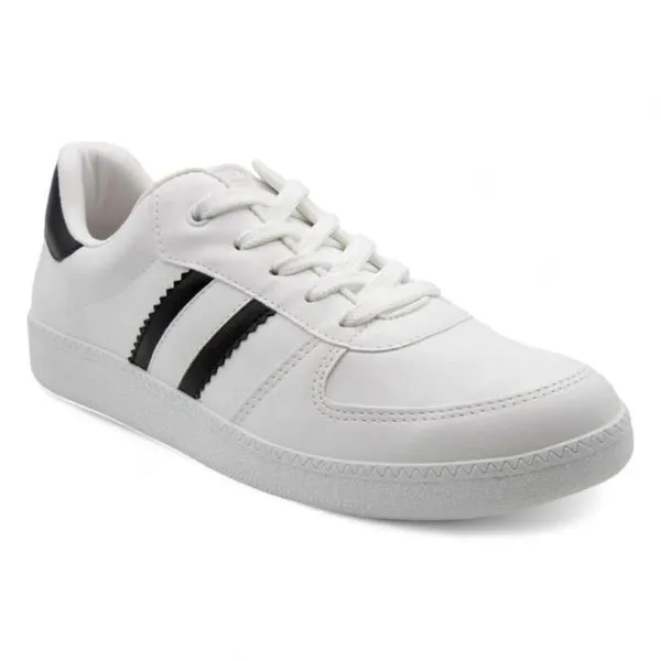 Tênis Feminino Casual New Mesti Quiz Branco e Preto - 35