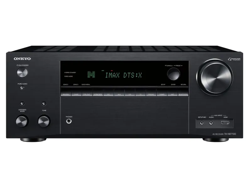 220v - Onkyo TX-NR7100 Receiver 9.2CH Dolby Atmos THX HDMI 2.1 COM 8K e DIRAC Live - 220v