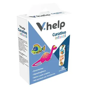 Curativo Infantil V.Help Hipoalergênico 25 Unidades
