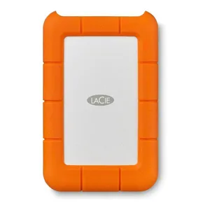 HD Externo 4TB USB 3.0 LaCie Rugged Mini - LAC9000633 (USB-C 3.0/2.0, Mini USD, resistente à água)