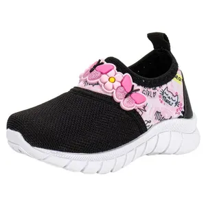 Tênis Infantil Feminino Nayarinha 396 PRETO/ROSA 23