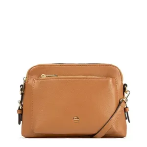 Bolsa Transversal Newrock Le Postiche CARAMELO