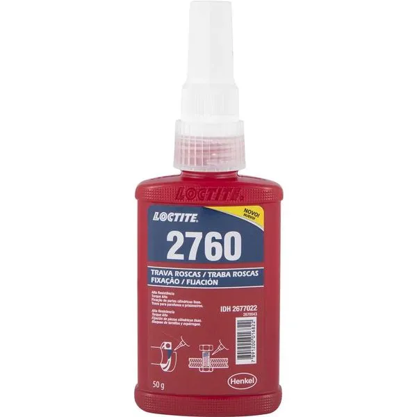 Adesivo Anaeróbico Trava Rosca 2760 50g 2677022 - Loctite