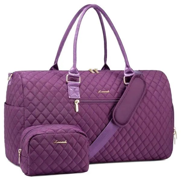 Bolsa De Viagem Feminina Lovevook Roxo A-BI