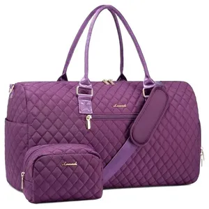 Bolsa De Viagem Feminina Lovevook Roxo A-BI