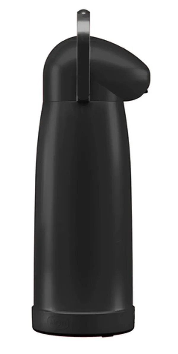 Garrafa Térmica Mor de Pressão Nobile Preta 1,9L