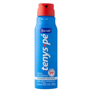 Desodorante para os Pés Tenys Pé Baruel Jato Seco Tradicional Original 150ml