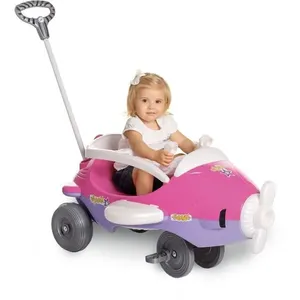 Veículo para Bebê Aeroh RS 2em1 com Som e Luz Hélice Que Gira Capacete Incluído Calesita Veículo para Bebê Aeroh RS 2em1 com Som Luz e Hélice Giratória Calesita