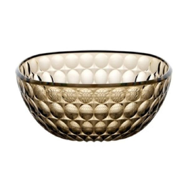 TIGELA BOWL GUZZINI EM ACRÍLICO VANITY TERRA 16CM SMOKE 129716AR00