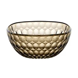 TIGELA BOWL GUZZINI EM ACRÍLICO VANITY TERRA 16CM SMOKE 129716AR00