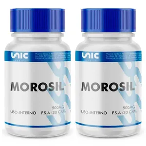 Kit 2 frascos de Morosil 500mg 30 caps