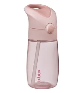 Garrafa com Canudo Blush Crush 380ml Bbox Rose