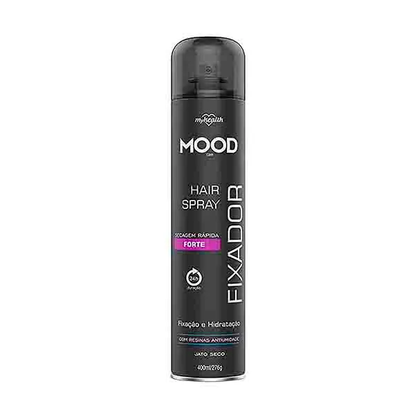 Spray Fixador Para Cabelo Mood Forte My Health 400ml SPRAY FIX CAB MOOD F