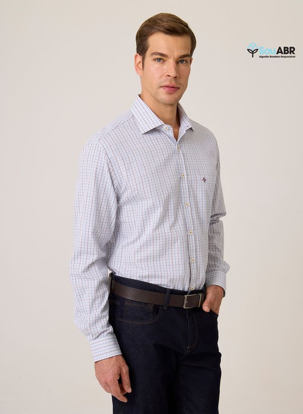 Camisa Comfort Fit Xadrez Dudalina Masculina 5