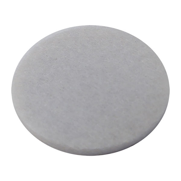 Feltro Autoadesivo Redondo Branco Fixtil Feltro Autoadesivo Redondo 38mm Branco 04 Peças