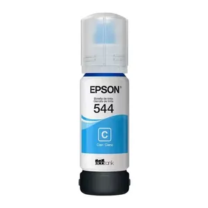 Refil de Tinta para Impressora Ecotank T544222 Ciano 65ml Alto Rendimento Epson Refil de Tinta Ecotank T544222 Ciano 65ml para Impressora Epson