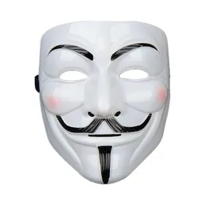 Máscara V Vingança Anonymous Temma Branco 100117 (MP)