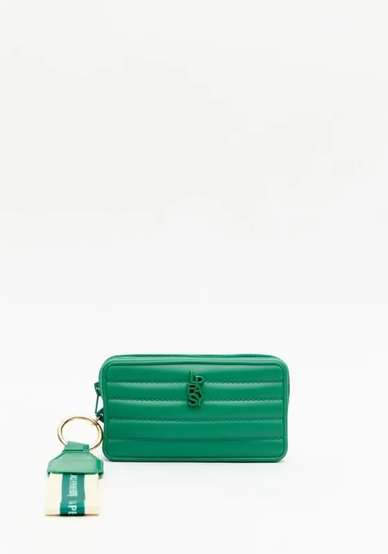 Bolsa Clutch Com Gorgurão Verde U