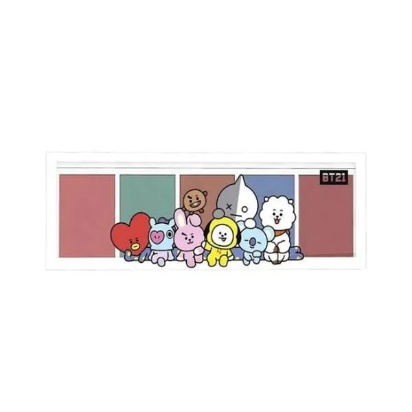 Quinteto de Sombras BT21 Fun Colors