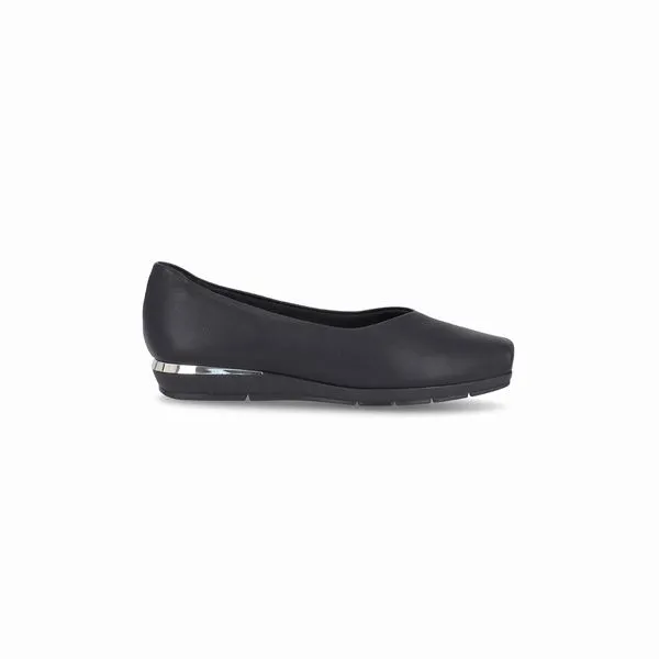 PICCADILLY MAXI - Sapatilha Fernanda Salto Baixo Preto 34