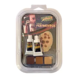 Kit para Halloween Ferimento Molde com Furinhos