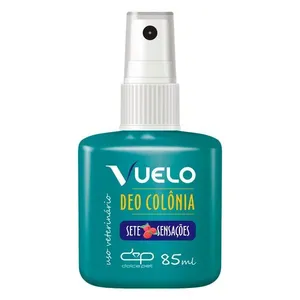 Deo Colônia Para Cães E Gatos Vuelo Sete Sensações 85ml (MP)