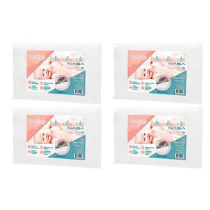 Travesseiro Infantil BB3002 NasaBaby 200Fios 4Un Duoflex -