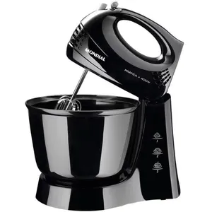 Batedeira Convencional Mondial B-44 3,6L 400W 3 Velocidades Preto 220V