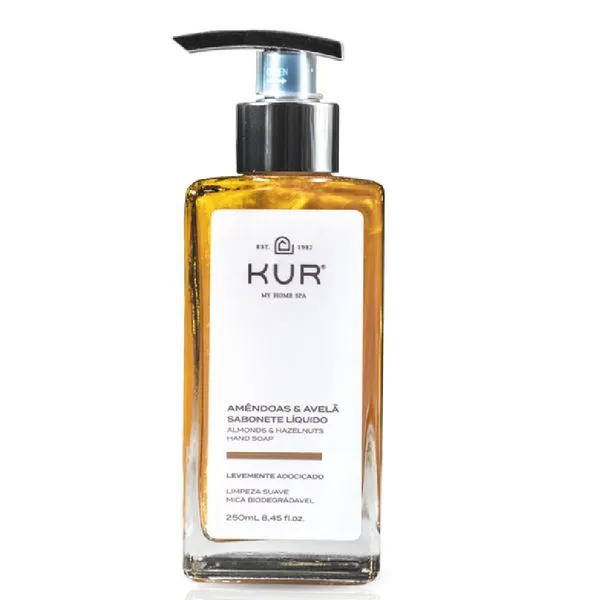 Sabonete Líquido Amêndoas E Avelã Kur 250ml