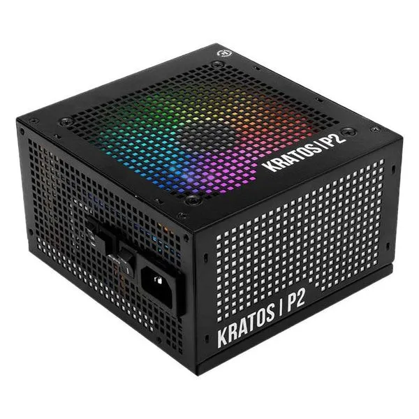 Fonte ATX 750W Gamdias Kratos Modular 80 Plus Gold RGB Preta (MP)